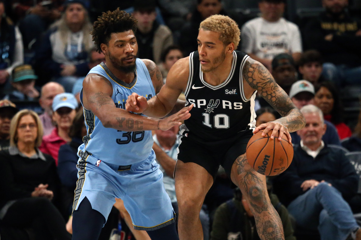 Jeremy Sochan Marcus Smart Grizzlies
